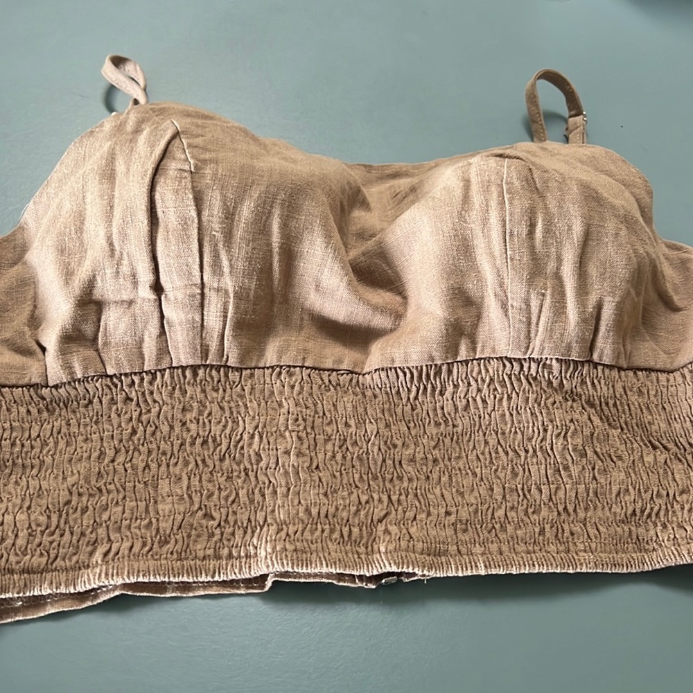 New beige top